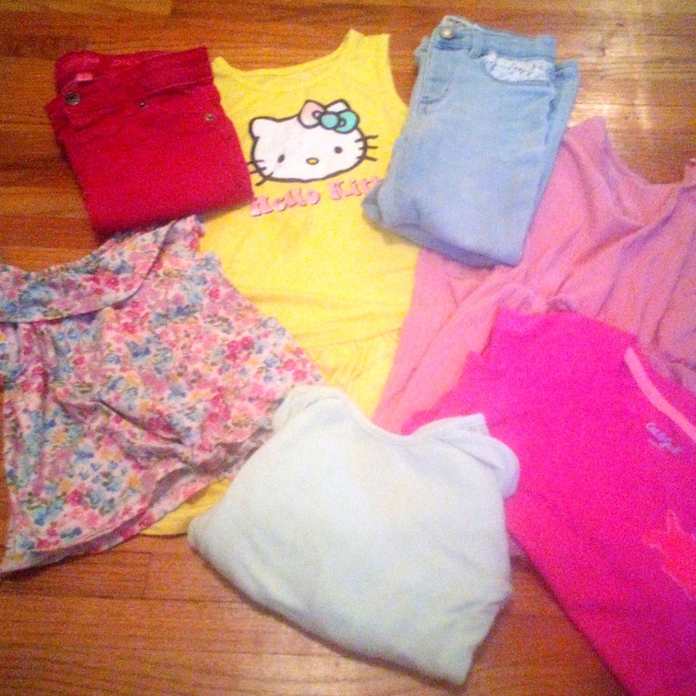 Girls size 6/7 clothing bundle